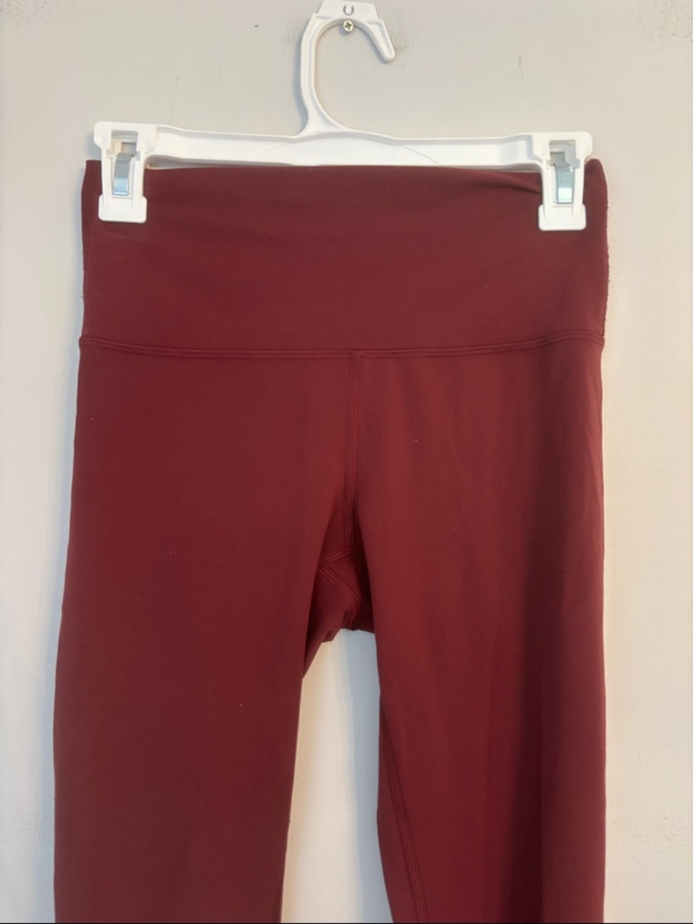 Lululemon Deep Red Wunder Train Legging 25in Size 6 - Picture 3 of 5